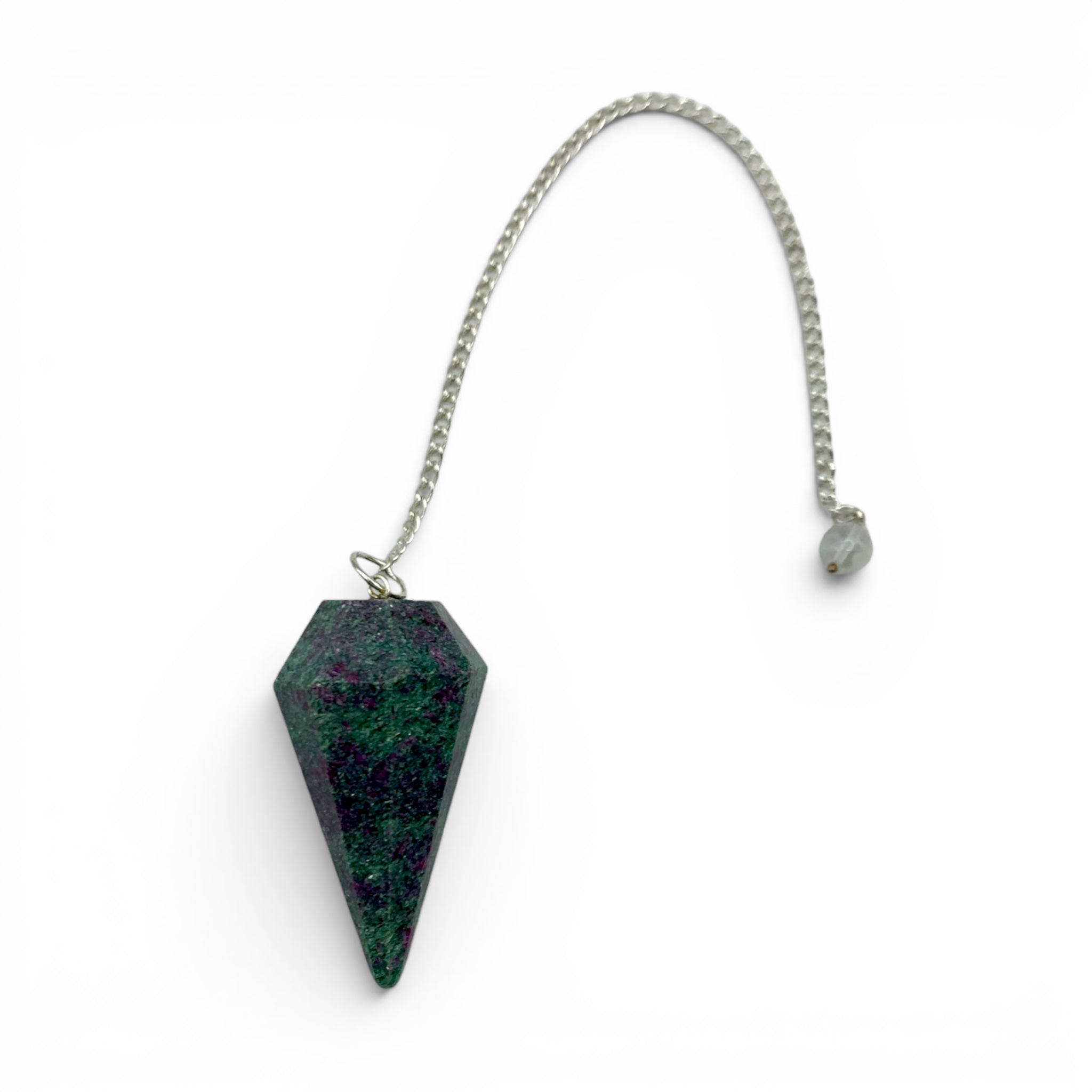 Pendulum - Ruby Fuchsite $30